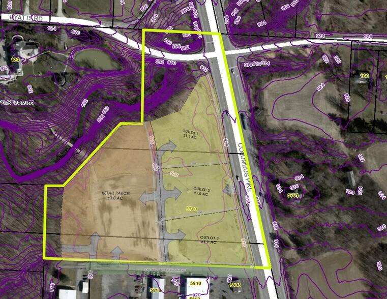 More Photos Of 5700 Columbus Pike, Delaware Land For Sale