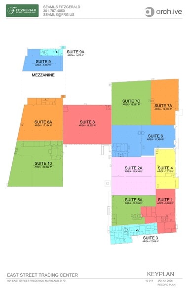 More Photos Of 801 N East St, Frederick Warehouse For Lease
