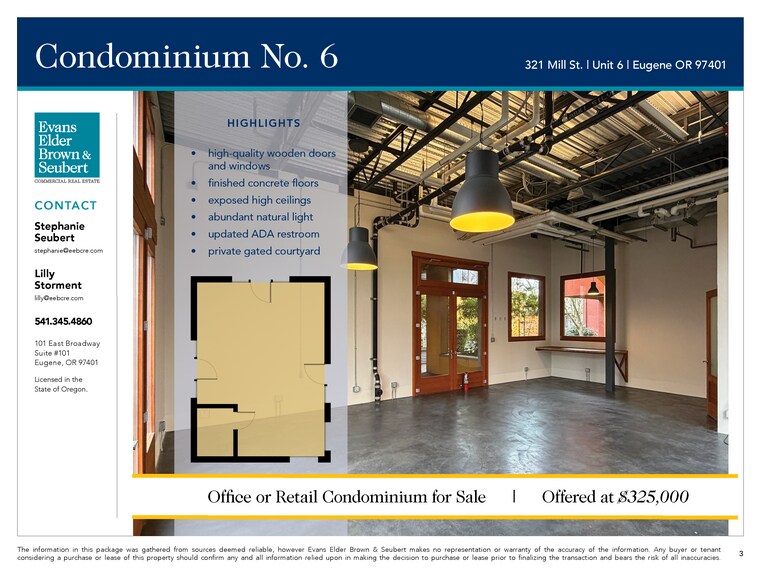 More Photos Of 321 Mill St, Eugene Storefront Retail Residential For Sale