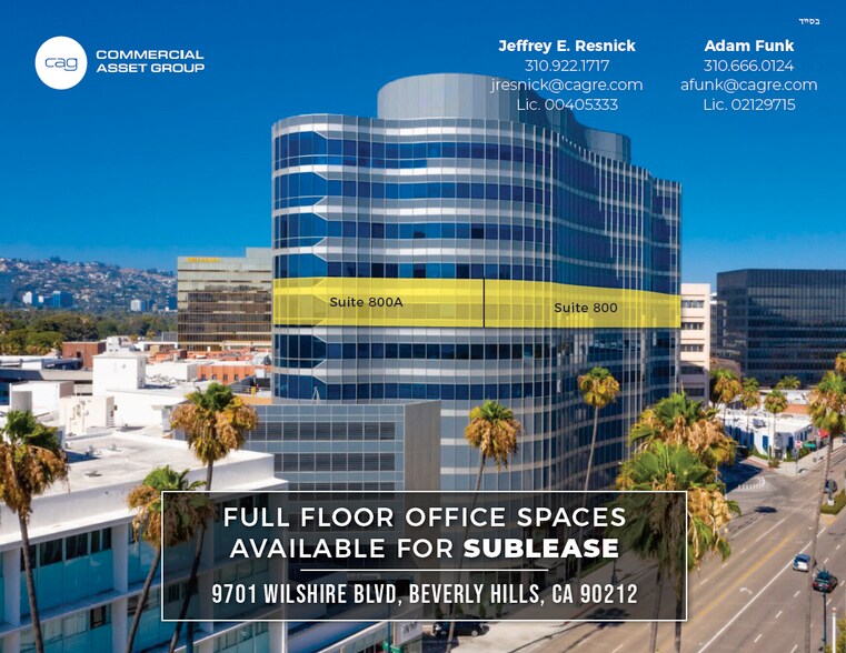 More Photos Of 9701 Wilshire Blvd, Beverly Hills Office For Lease