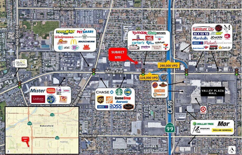 More Photos Of 3788 Ming Ave, Bakersfield Freestanding For Lease