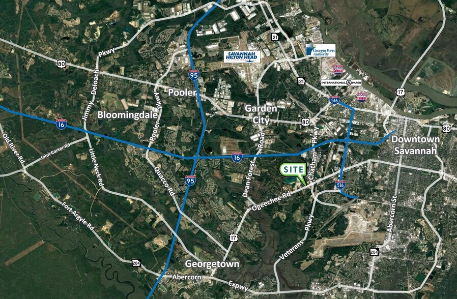 More Photos Of 4402 Ogeechee Rd, Savannah Land For Sale