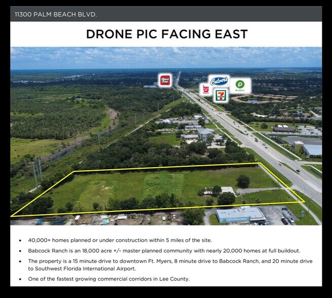 More Photos Of 11300 Palm Beach Blvd, Fort Myers Land For Sale