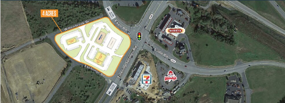 Primary Photo Of Tinkling Springs Rd and Expo Rd, Fishersville Land For Lease