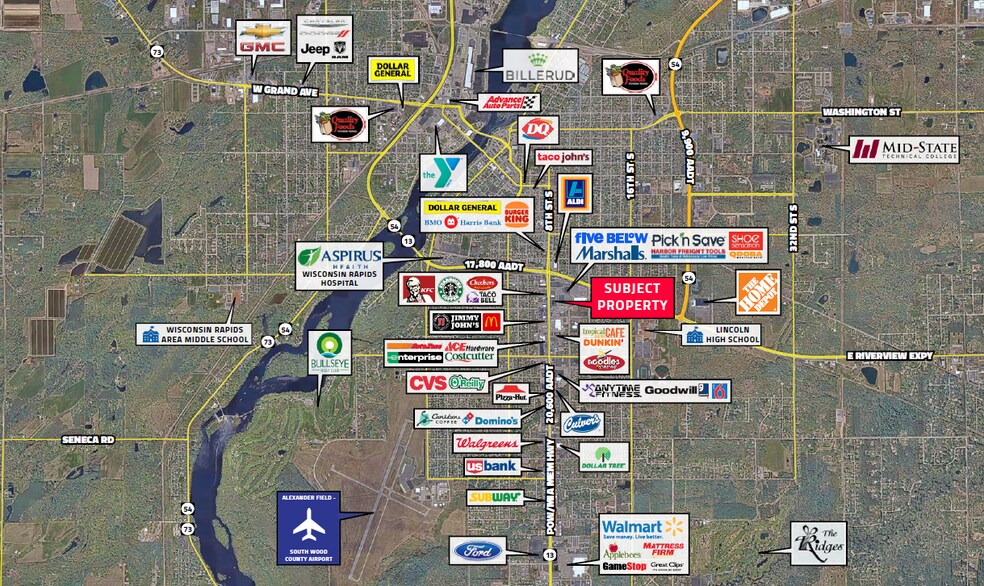 More Photos Of 1841-1847 8th St, Wisconsin Rapids Freestanding For Sale