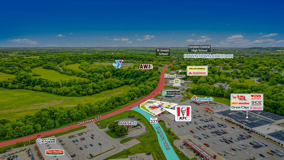 More Photos Of 1790 Highway 135 NW, Corydon Fast Food For Sale