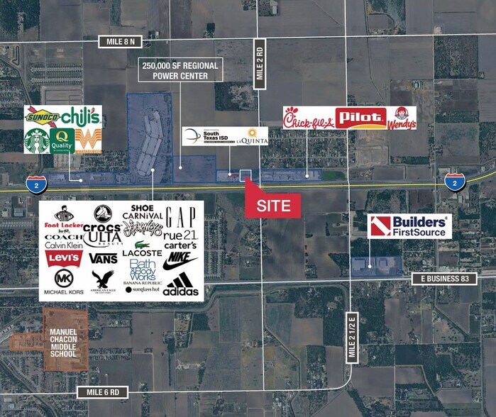 More Photos Of 7013 E Expressway 83, Mercedes Storefront For Lease