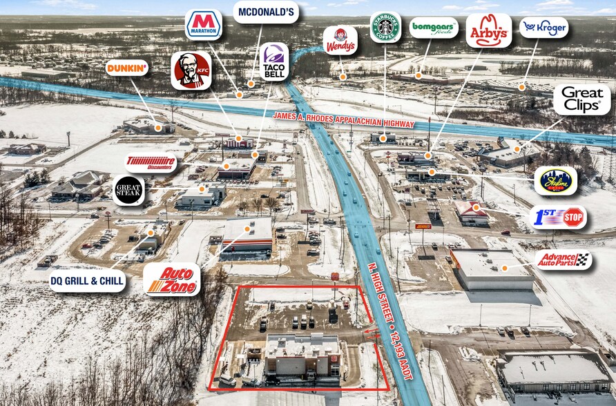 More Photos Of 708 N High St, Mount Orab Fast Food For Sale