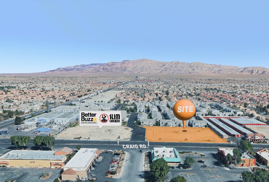 Primary Photo Of W Craig Rd @ Simmons St, North Las Vegas Land For Sale