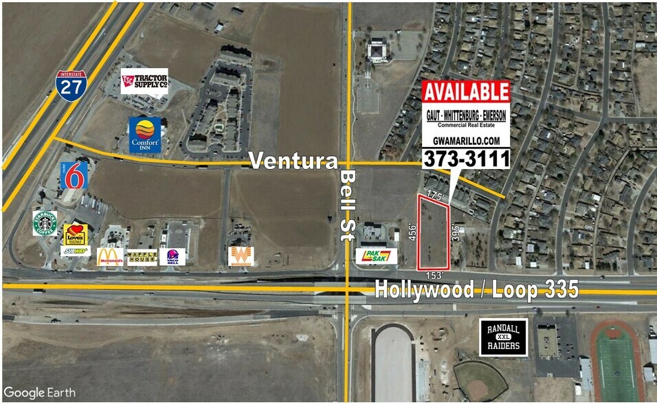 Primary Photo Of Hollywood Rd/Loop 335, Amarillo Land For Sale