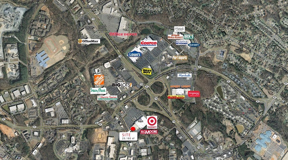 More Photos Of 1834-1900 Matthews Township Pky, Matthews Unknown For Lease