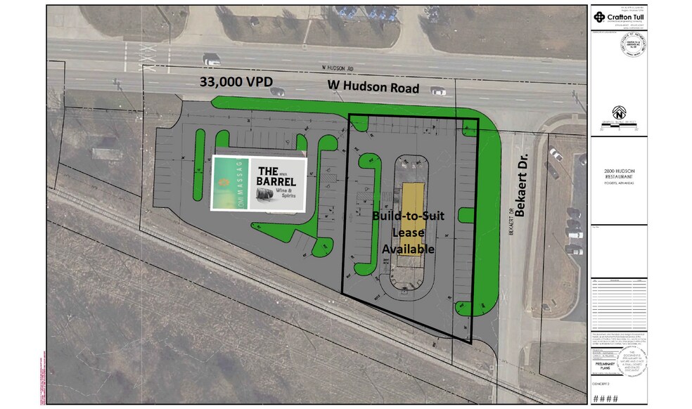 Primary Photo Of 2734 Hudson rd, Rogers Storefront For Lease