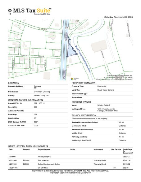 More Photos Of 1403 Parkway, Sevierville General Retail For Sale