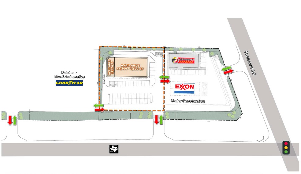 More Photos Of FM 1463 And Crossover Rd, Katy Storefront For Lease