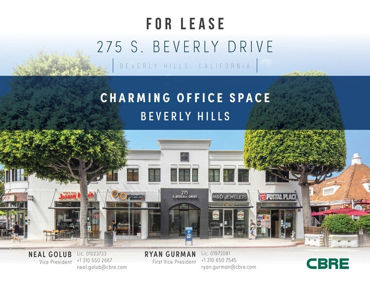 More Photos Of 269-281 S Beverly Dr, Beverly Hills Loft Creative Space For Lease