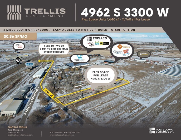 More Photos Of 4962 S 3300 W, Rexburg Light Distribution For Lease