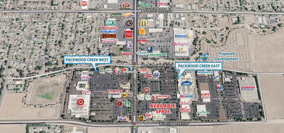 More Photos Of 4124-4134 S Mooney Blvd, Visalia Restaurant For Lease