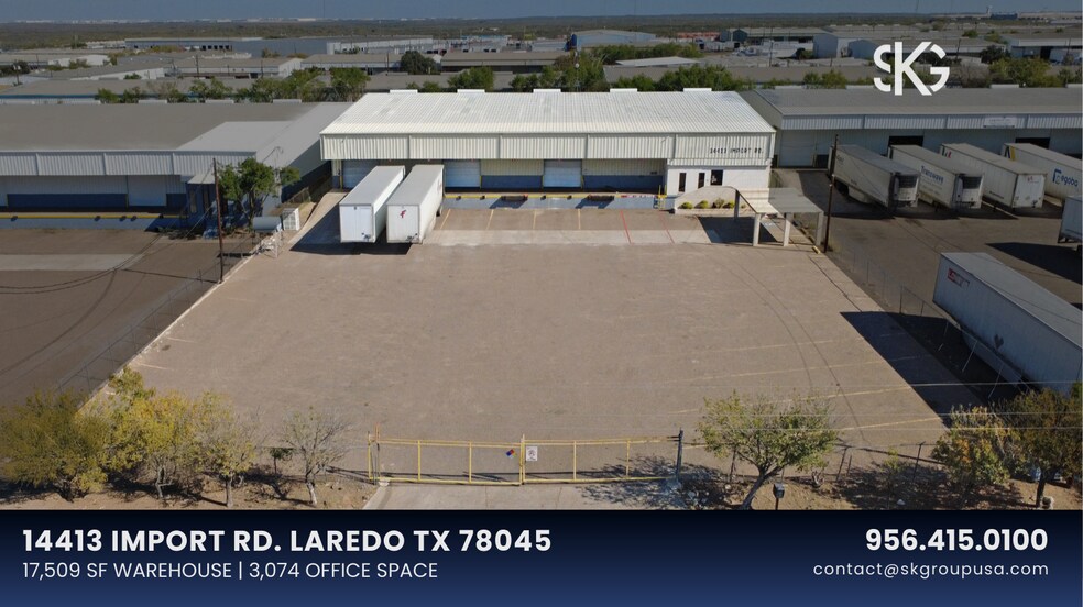 Primary Photo Of 14413 Import Rd, Laredo Warehouse For Lease