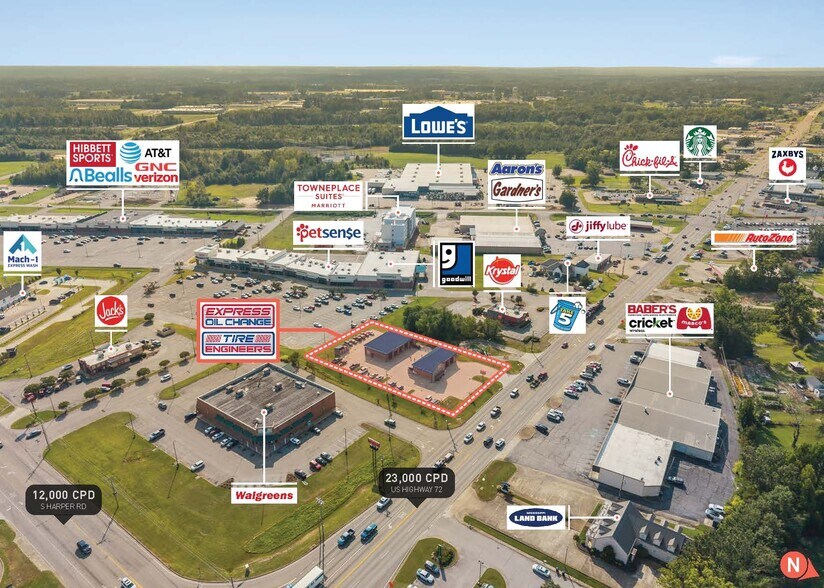 More Photos Of 2022 Highway 72 E, Corinth Convenience Store For Sale