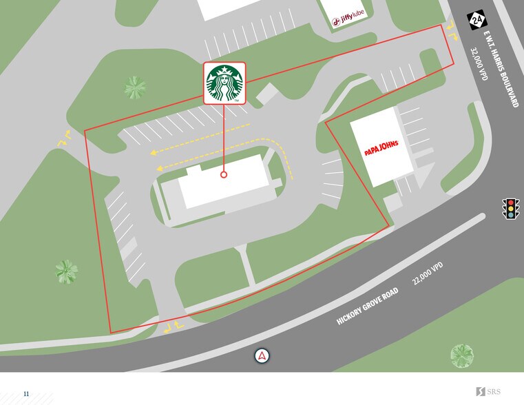 More Photos Of 6021 Hickory Grove Rd, Charlotte Fast Food For Sale