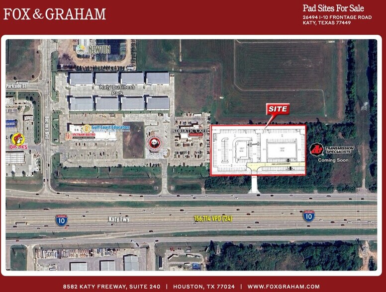 More Photos Of 26494 Interstate 10, Katy Land For Sale