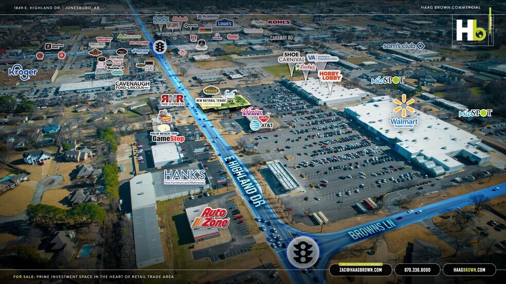 More Photos Of 1849 E Highland Dr, Jonesboro Storefront Retail Office For Sale