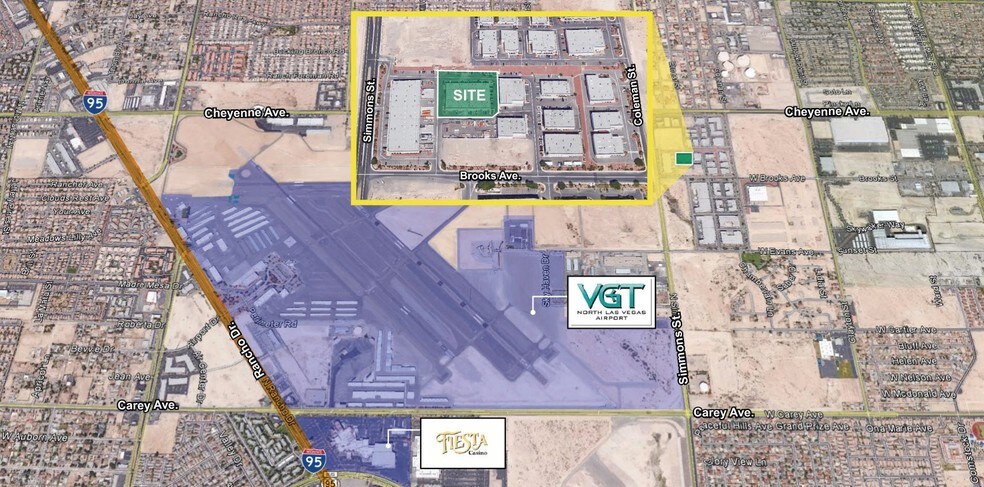More Photos Of 2750 W Brooks Ave, North Las Vegas Warehouse For Lease