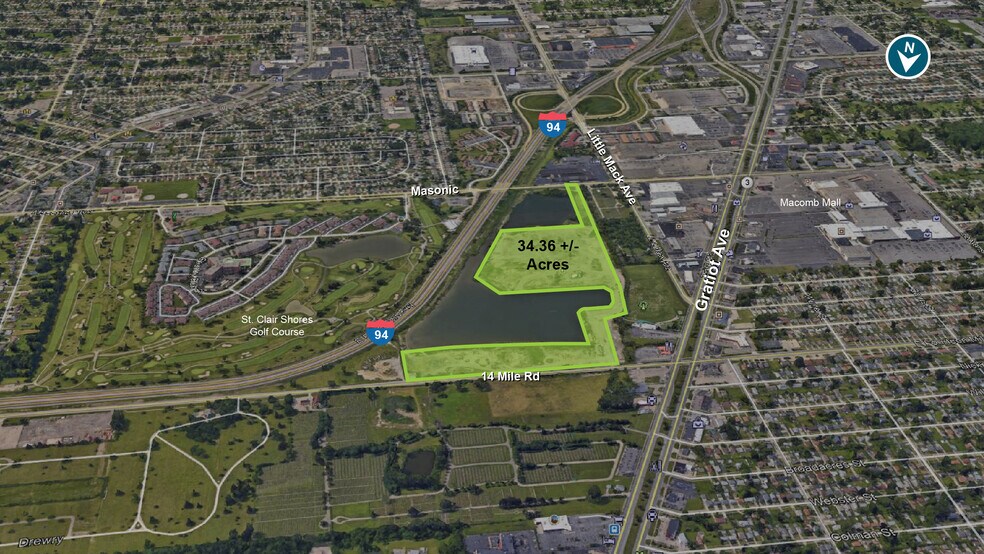 Primary Photo Of 20900 14 Mile Rd, Roseville Land For Sale