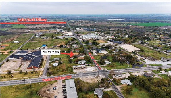 More Photos Of 201 W Main St, Gunter Showroom For Lease