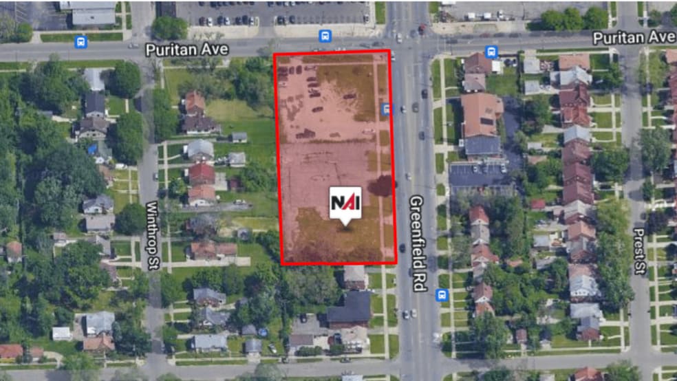 Primary Photo Of 15875-15901 Greenfield Rd, Detroit Land For Sale