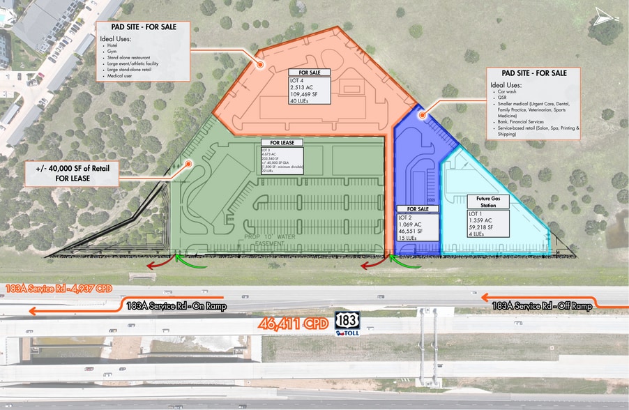 More Photos Of CR 269 @ Highway 183A, Leander Land For Sale