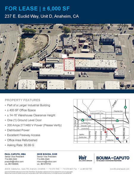 More Photos Of 231 N Euclid Way, Anaheim Unknown For Lease