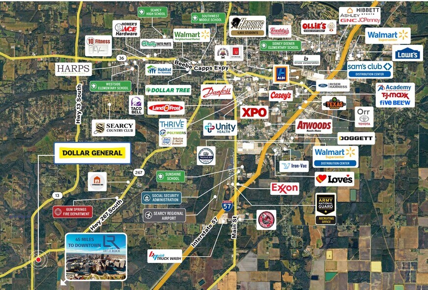 More Photos Of 2677 Highway 267 S Searcy AR, Searcy Freestanding For Sale