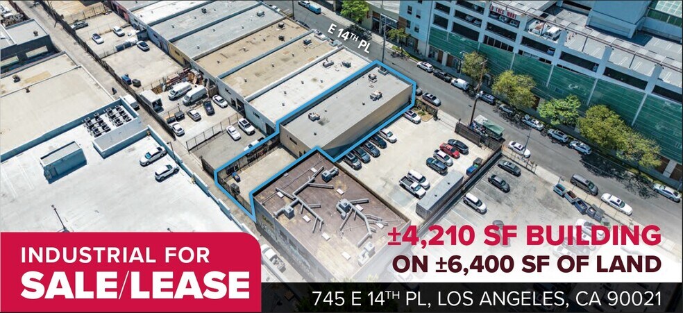 Primary Photo Of 745 E 14th Pl, Los Angeles Warehouse For Lease