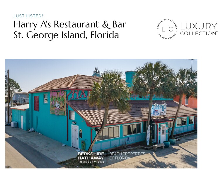 Primary Photo Of 28 W Bayshore Dr, Saint George Island Restaurant For Sale