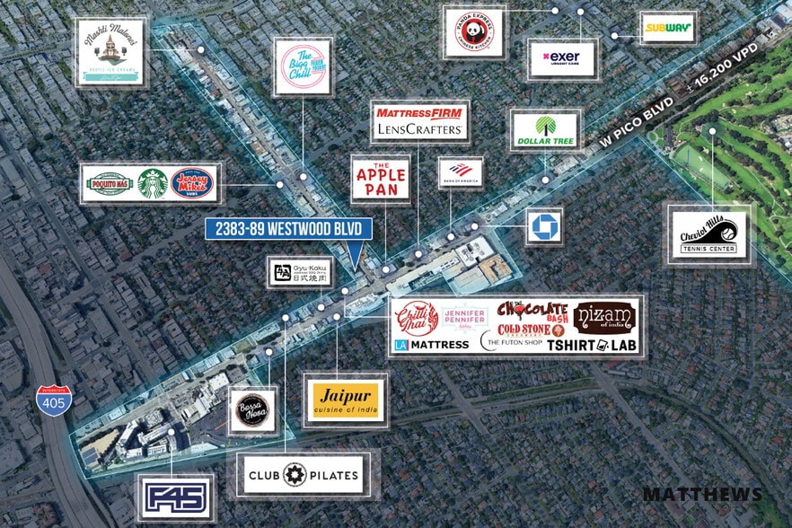 More Photos Of 2383 Westwood blvd, Los Angeles General Retail For Lease