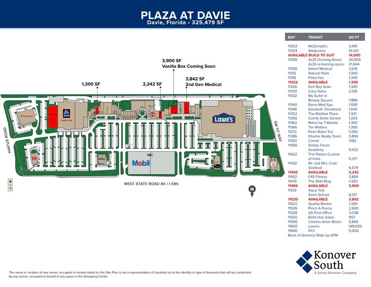 More Photos Of 11200-11620 W State Road 84, Davie Unknown For Lease