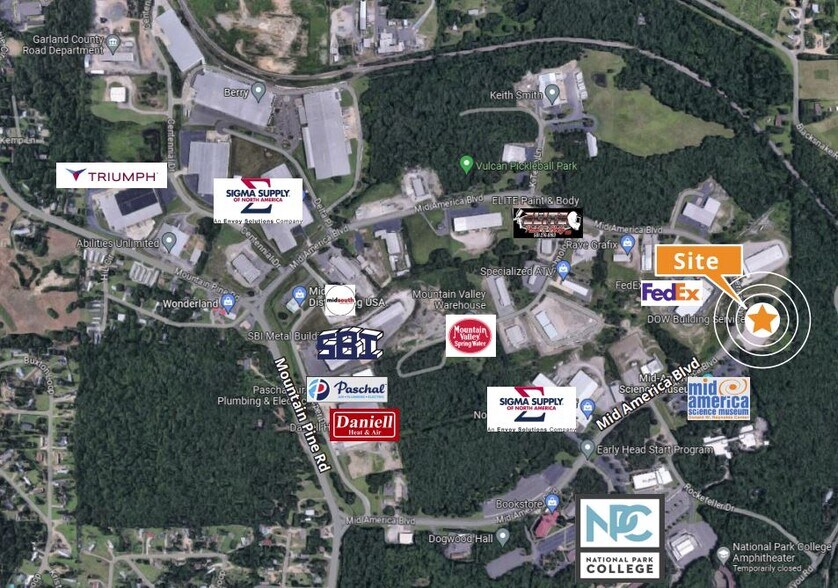 More Photos Of 534 Mid America Blvd, Hot Springs Flex For Sale