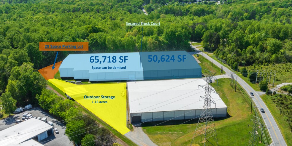 More Photos Of 4300 Old Greensboro Rd, Winston-Salem Warehouse For Lease