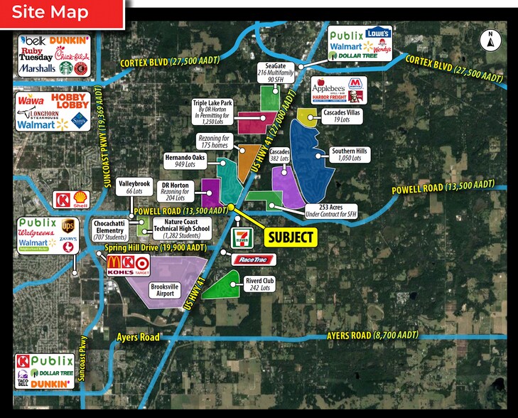 More Photos Of Broad St, Brooksville Land For Sale