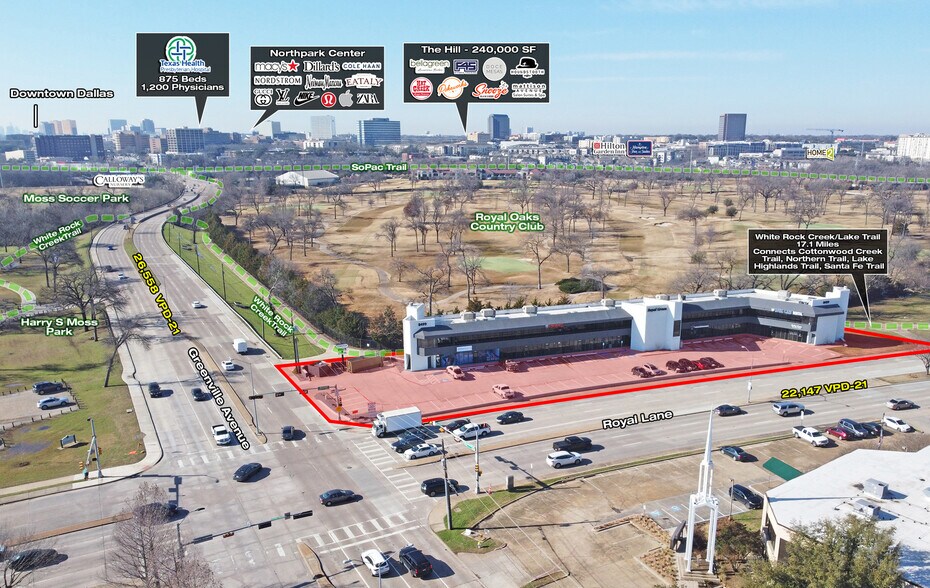 More Photos Of 8499 Greenville Ave, Dallas Storefront Retail Office For Lease