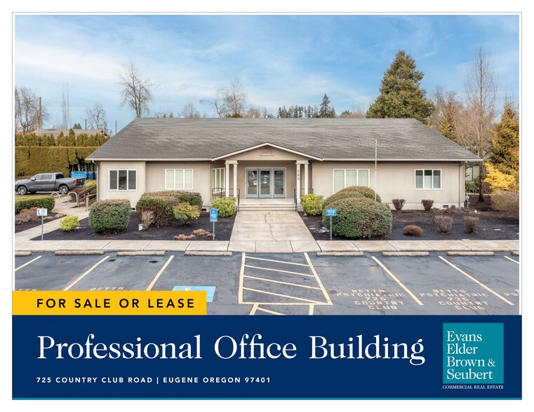 Primary Photo Of 725 Country Club Rd, Eugene Office For Lease