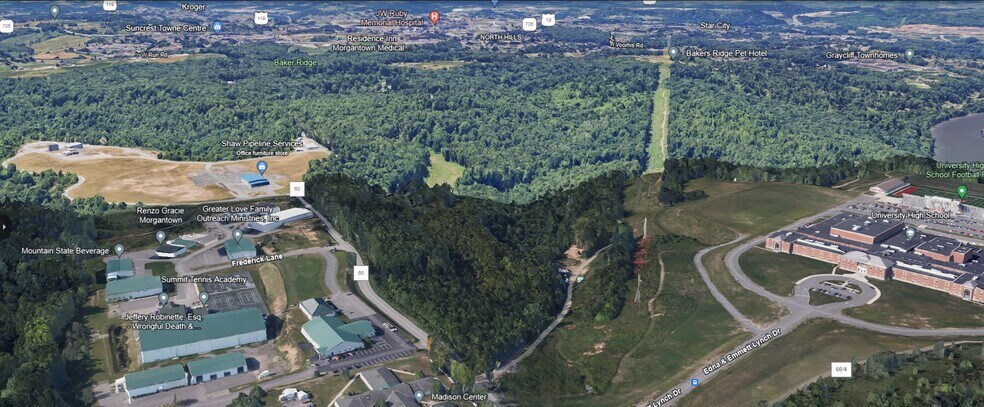 More Photos Of 205 Bakers Ridge Rd, Morgantown Land For Lease