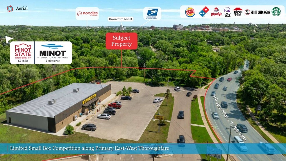 More Photos Of 1106 4th Ave NW, Minot General Retail For Sale