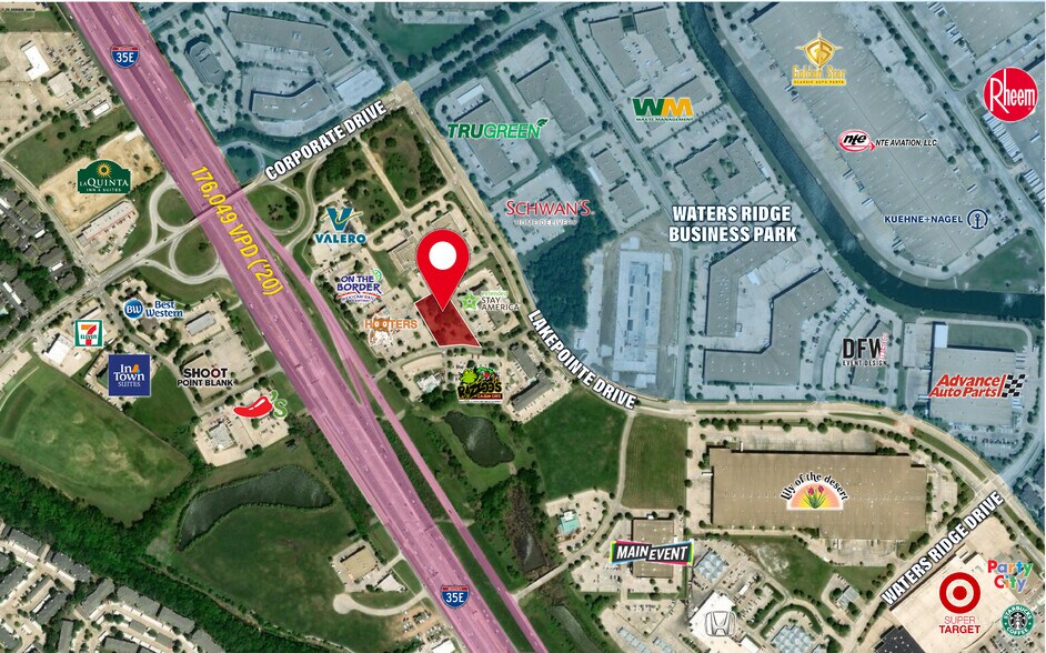 More Photos Of E Corporate Dr @ I-35, Lewisville Land For Lease