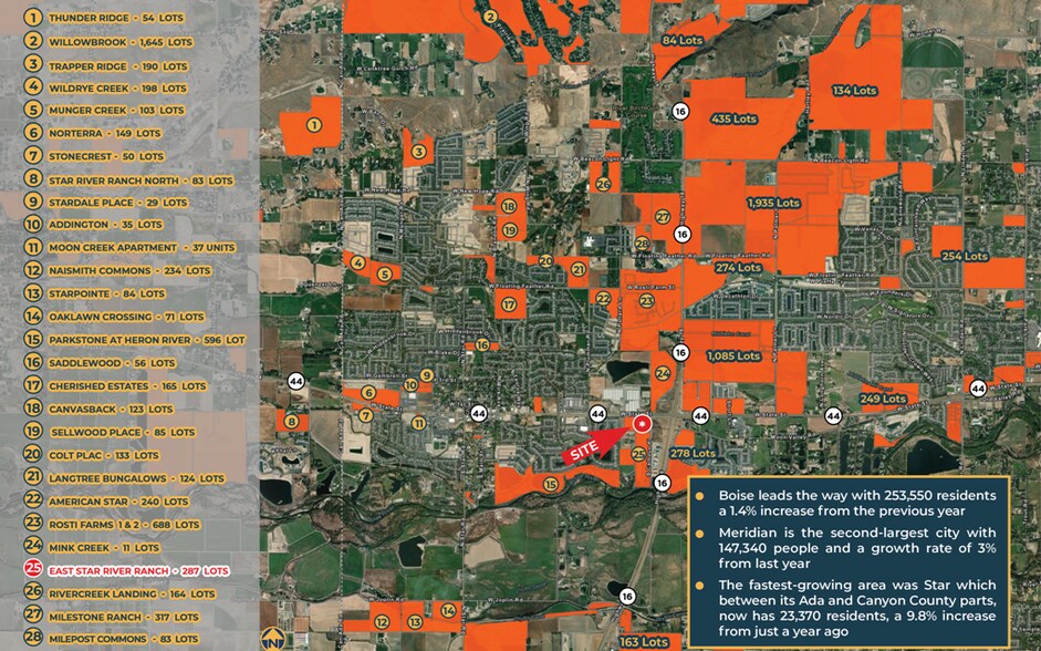 More Photos Of 8874 Wildbranch St, Star Land For Lease