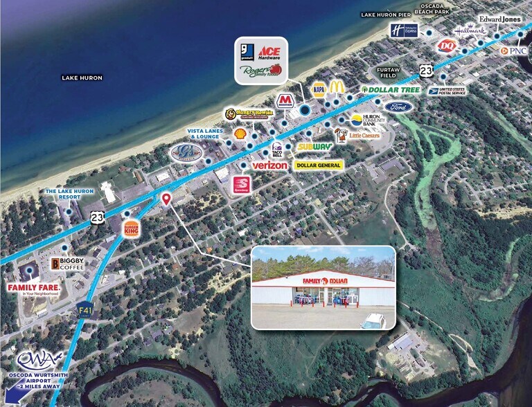 More Photos Of 5299 N Us Highway 23, Oscoda Freestanding For Sale