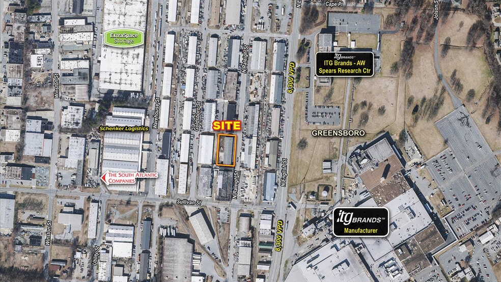 More Photos Of 827 N Raleigh St, Greensboro Warehouse For Lease