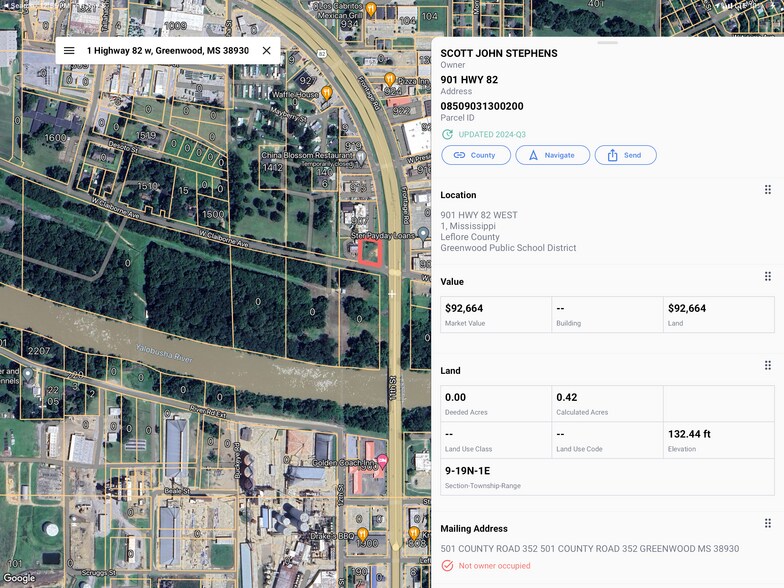More Photos Of 901 US-82, Greenwood Land For Sale