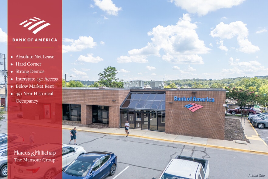 Primary Photo Of 11315 N Rodney Parham Rd, Little Rock Bank For Sale